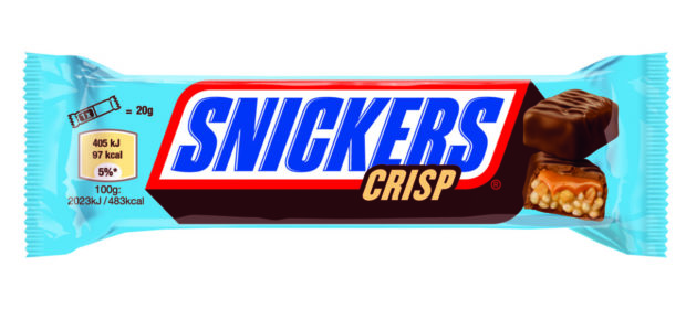 Cukrovinky: Ještě křupavější Snickers Crisp